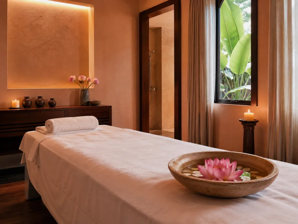 Kỹ thuật viên đang chăm sóc khách