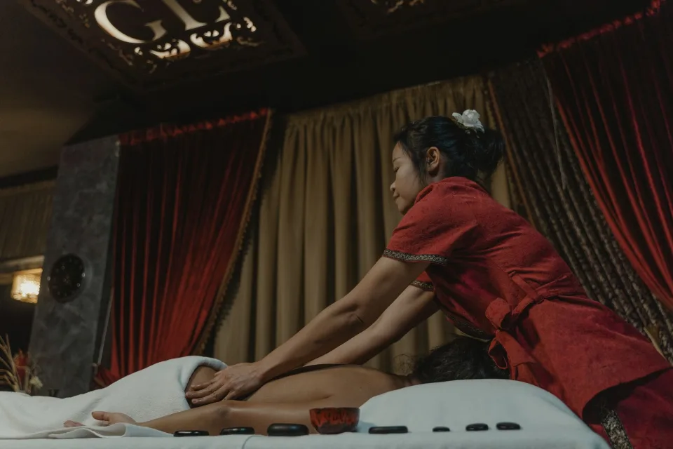 Khách thư giãn